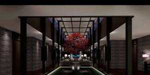 南寧秋潮會(huì)所現(xiàn)代中式裝修，注重中國(guó)風(fēng)