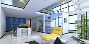 漂浮的建筑-萬(wàn)科大廈，萬(wàn)堡防水公司辦公室裝修！